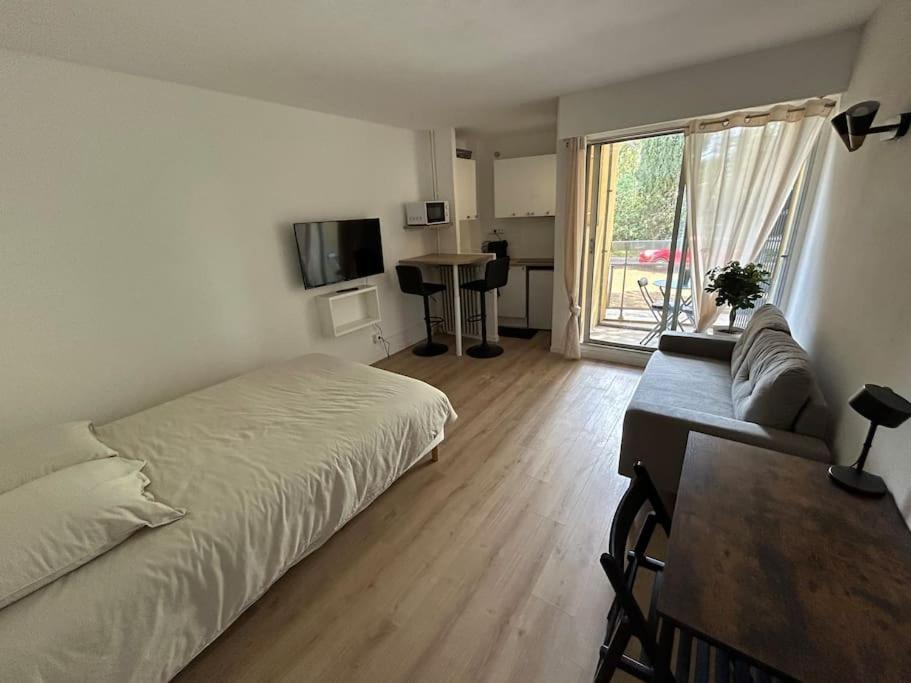 Studio Occitanie-Hopitaux-Facultes & Parking Gratuit Монпелье Экстерьер фото